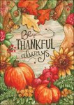(image for) Be Thankful
